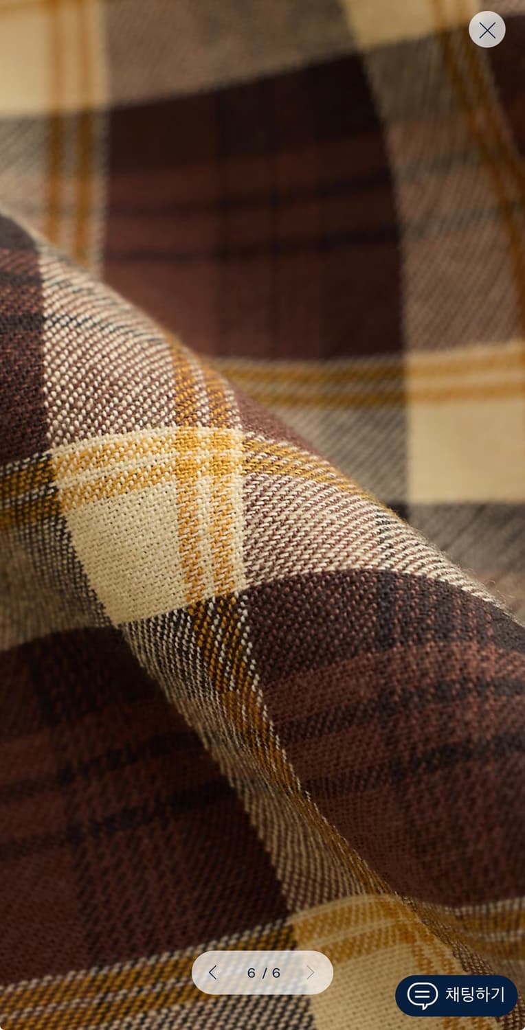 RRL 슬림핏 플래드 트윌 웨스턴셔츠 상품이미지5