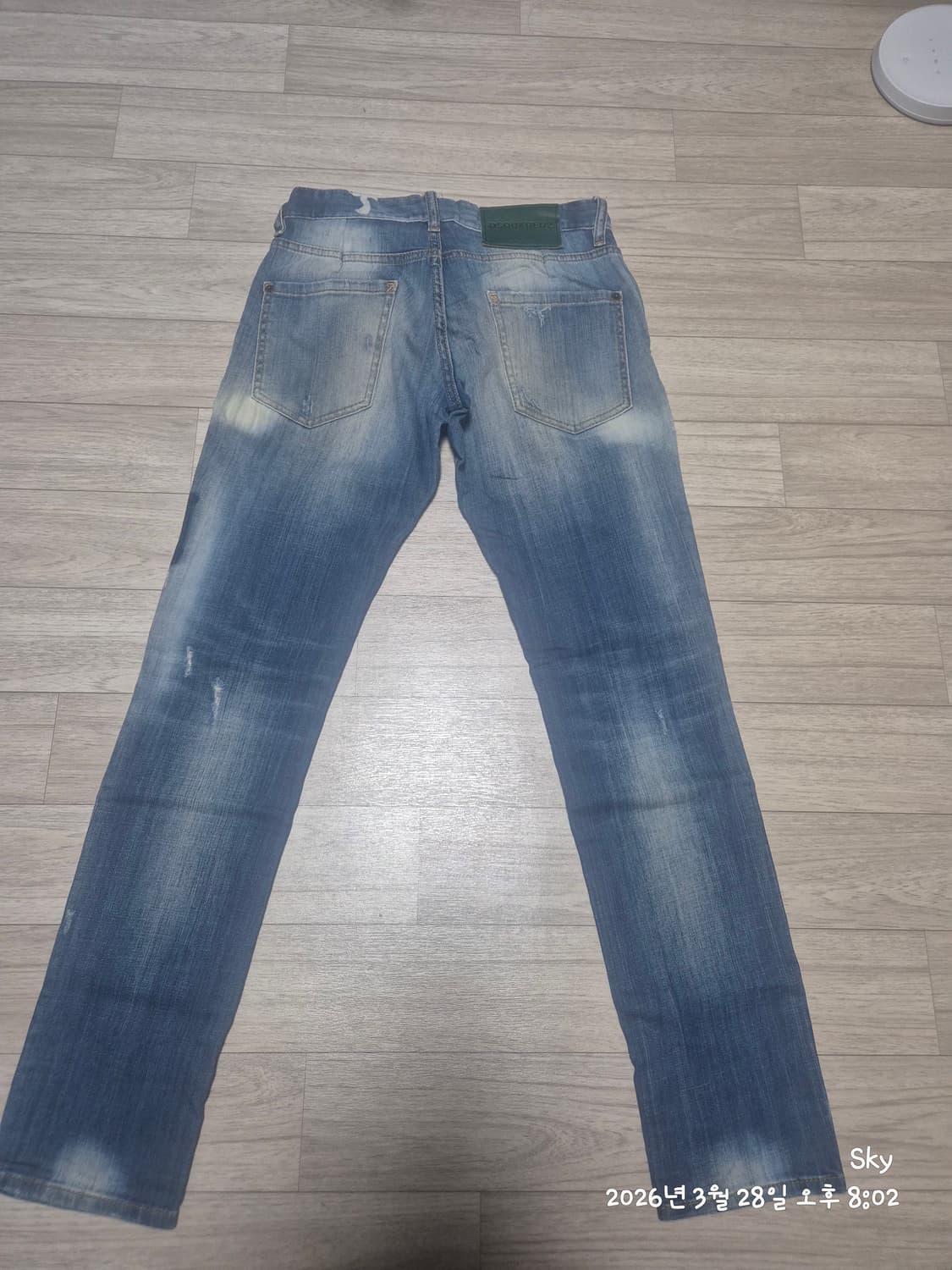 디스퀘어드2 바지판매합니다 상품이미지3