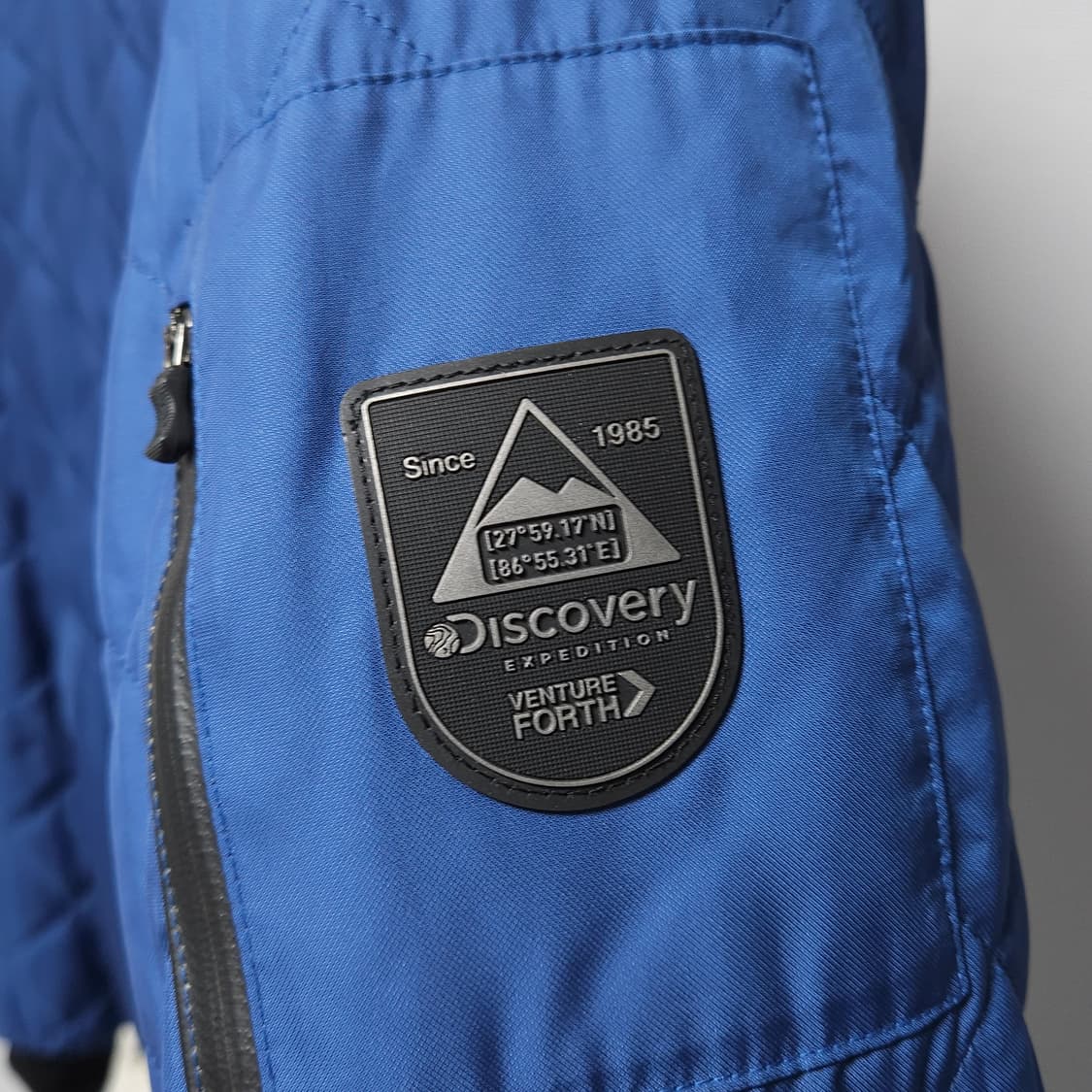 95 ) 디스커버리 남성 블루종 경량 패딩 자켓 상품이미지4