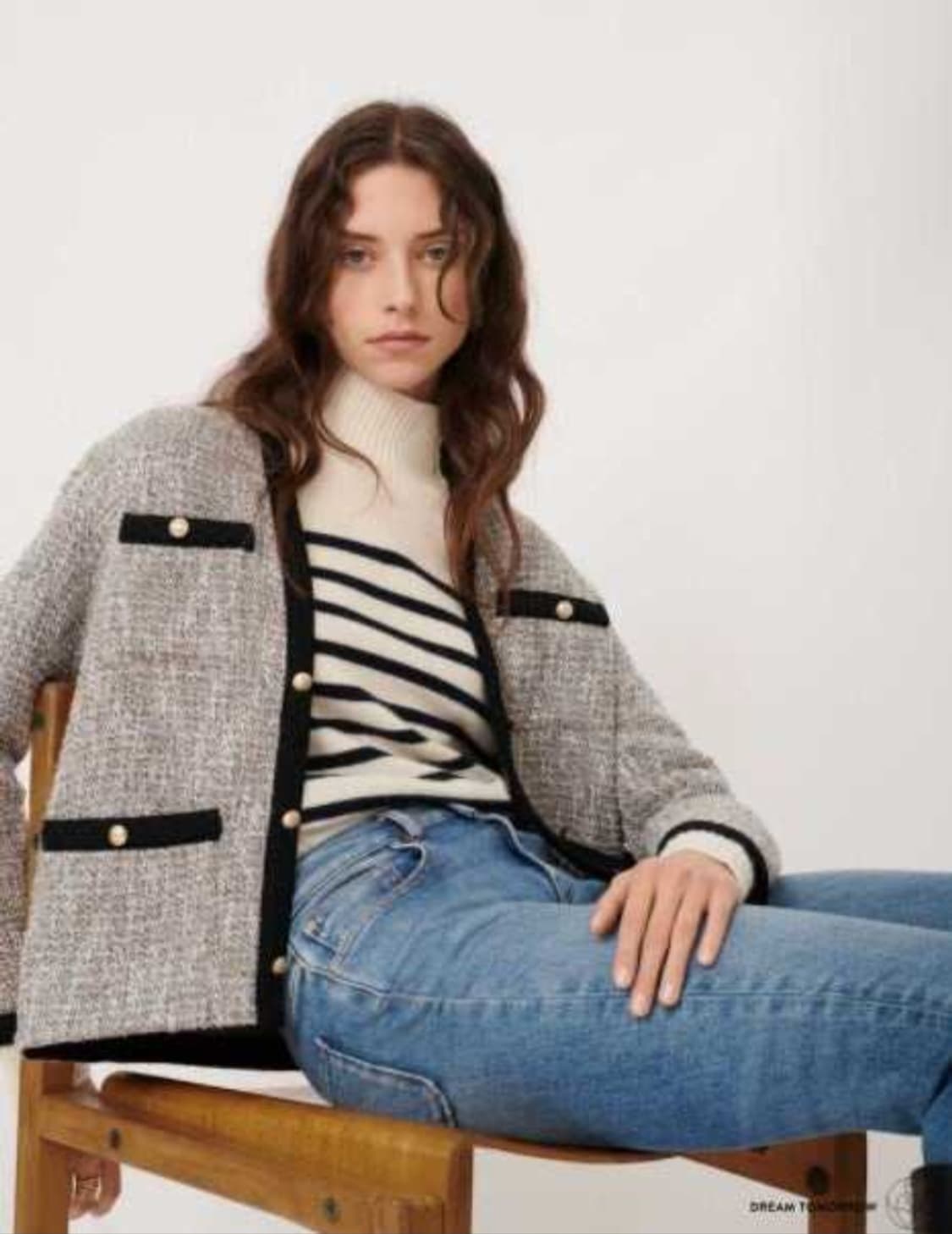 마쥬 트위드자켓 36사이즈 상품이미지1