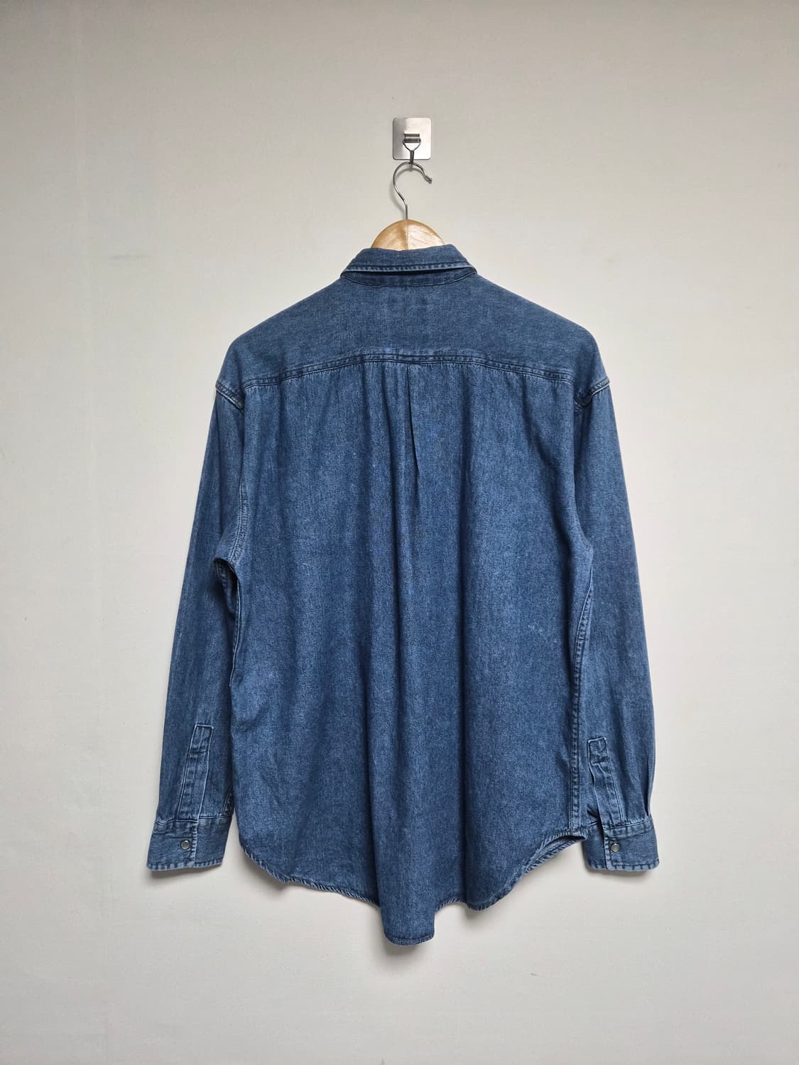 칼하트Carhartt 와이드 포켓 데님 셔츠 L - S259 상품이미지2