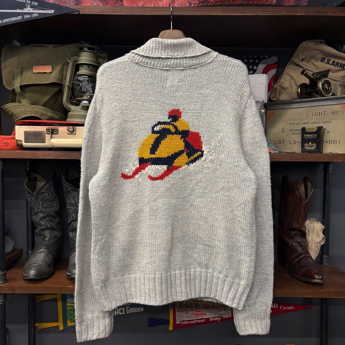 GAP X 마이클 바스티안 청키 알파카울 니트가디건 스노우모빌 N521 상품이미지2