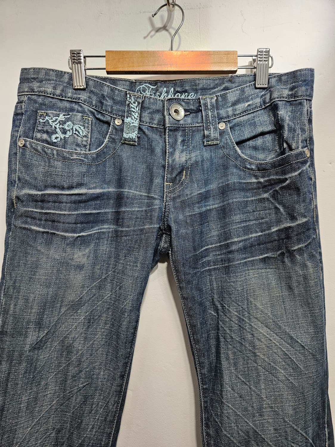 피쉬본 데님팬츠 28 상품이미지2