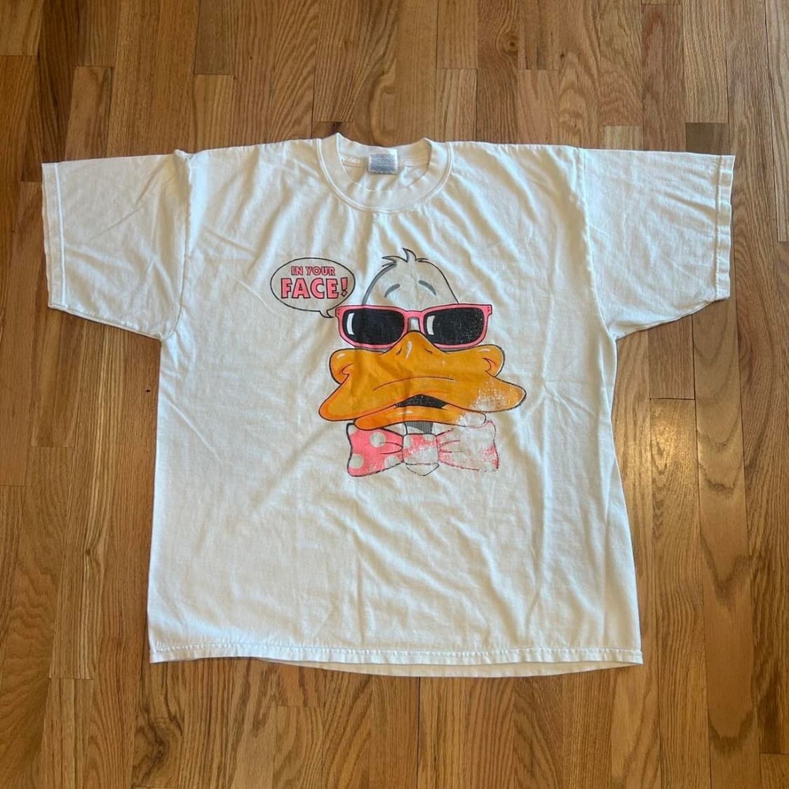 90s 도날드덕 티셔츠 made in usa 상품이미지1