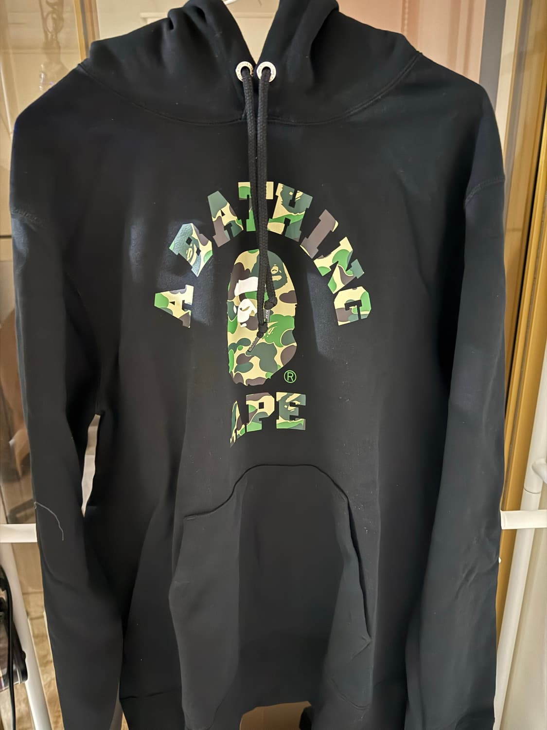 베이프 ABC 카모 콜리지 후드 팝니다 XL 상품이미지2