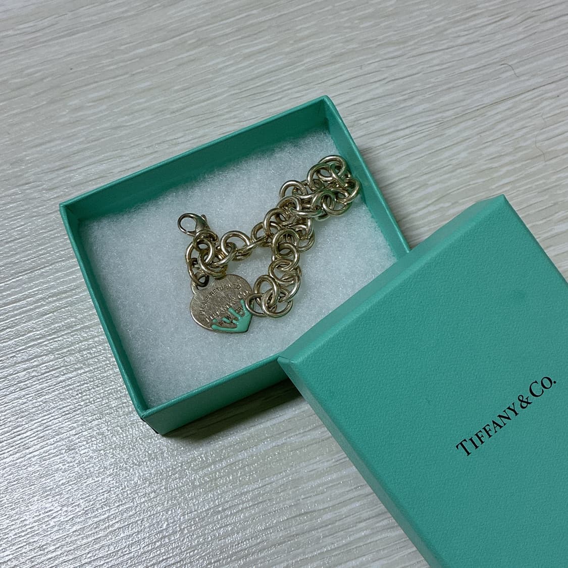 티파니앤코 리턴투하트 태그 팔찌 상품이미지2