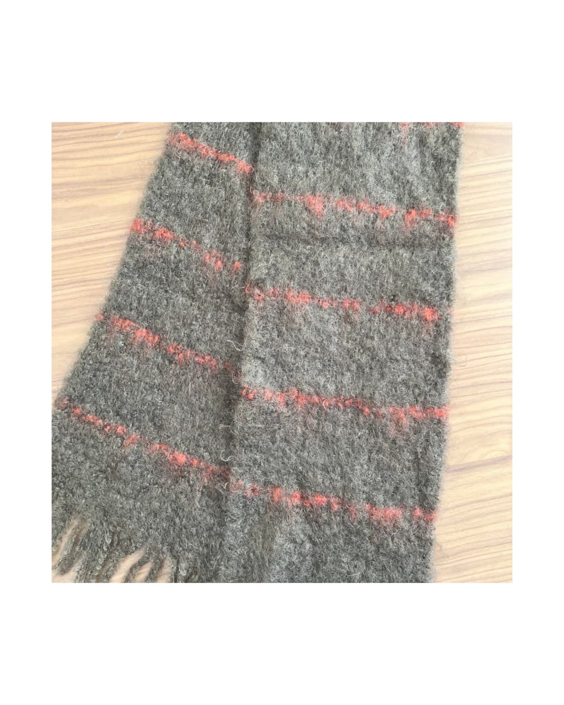 요지 야마모토 모헤어 머플러 상품이미지2