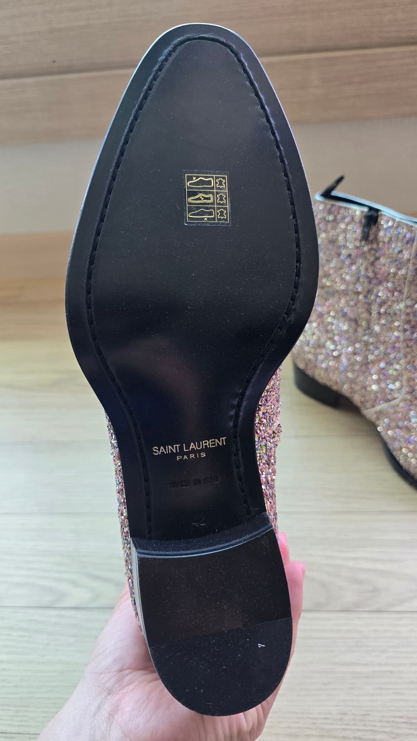 생로랑 16ss 글리터 부츠 상품이미지4