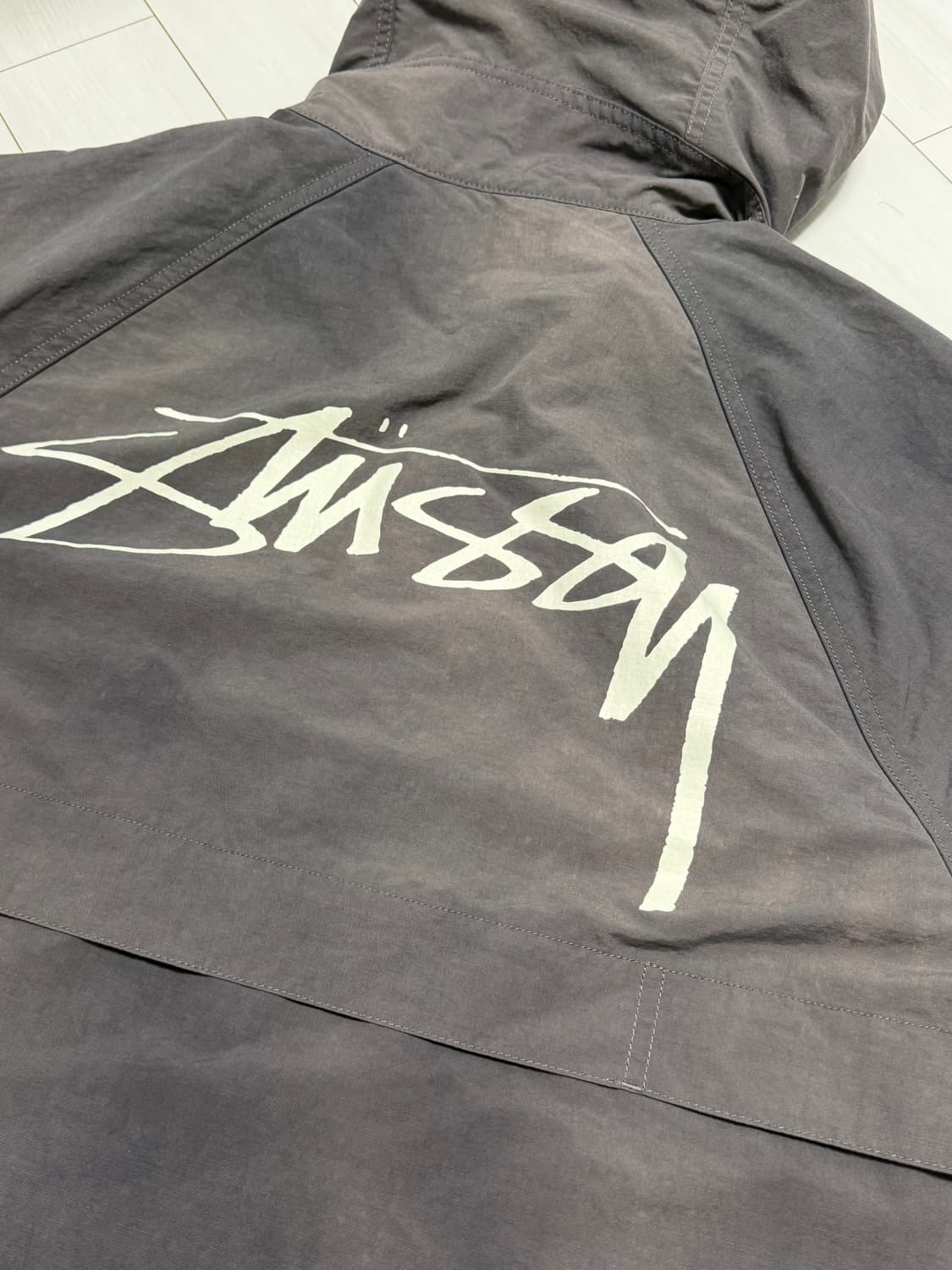 스투시 웨이브 다이 비치 쉘 자켓 상품이미지3