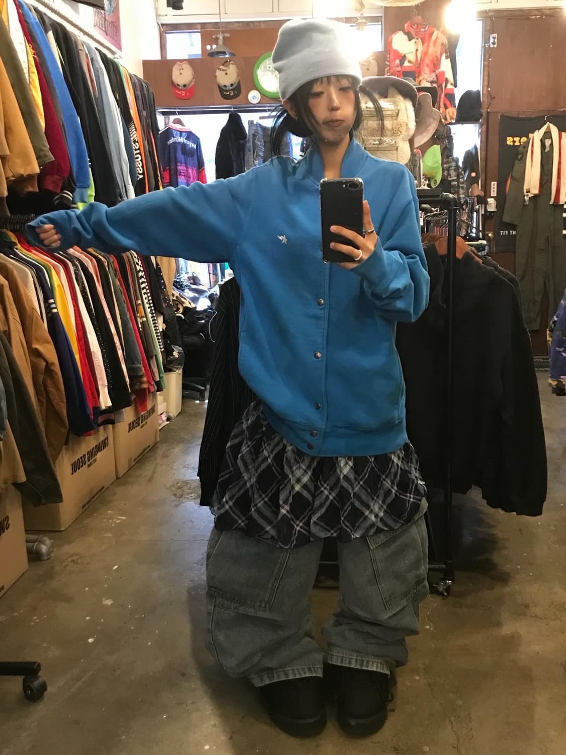 Bape Sta Logo Varsity Jacket 상품이미지4