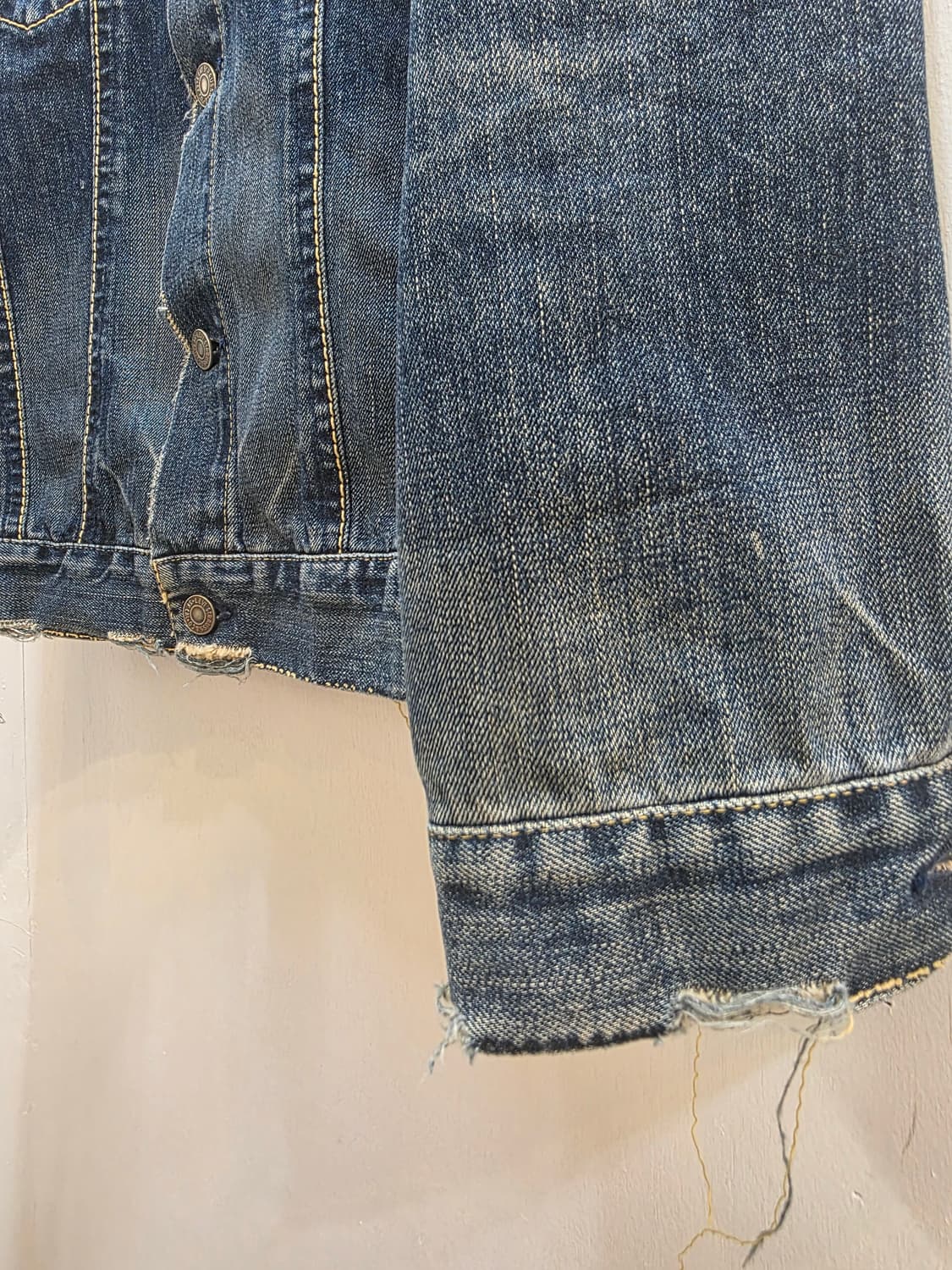 재팬 리바이스 레드룹 새들스티치 M 상품이미지4