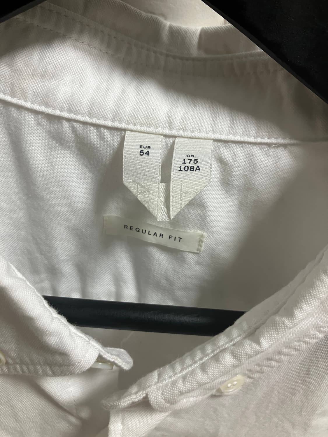 (54/XL) 아르켓 화이트 셔츠 arket 상품이미지2