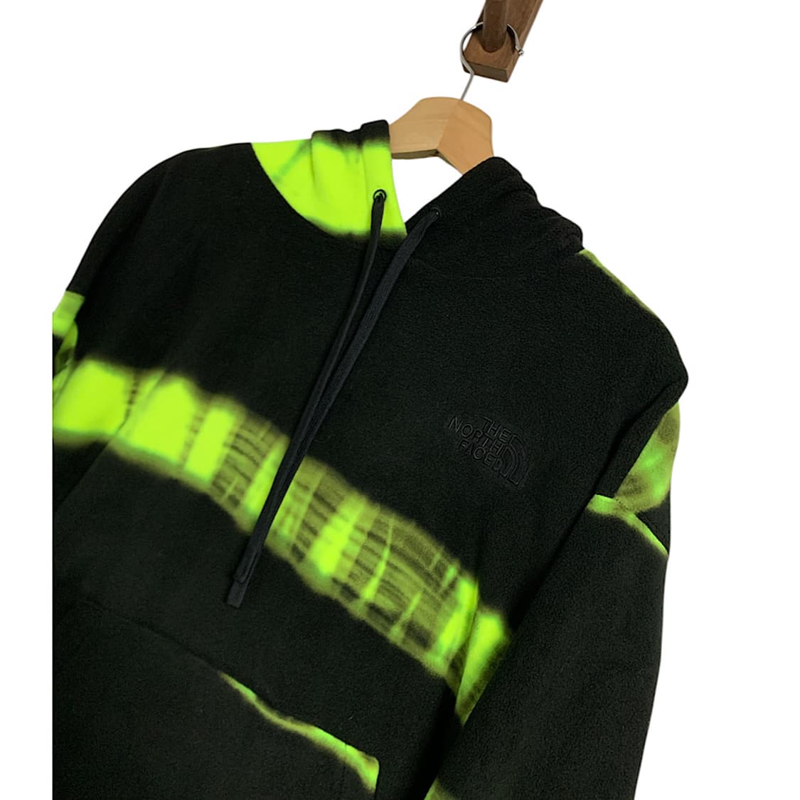 노스페이스 화이트 라벨 배색 플리스 후드티 L 상품이미지3