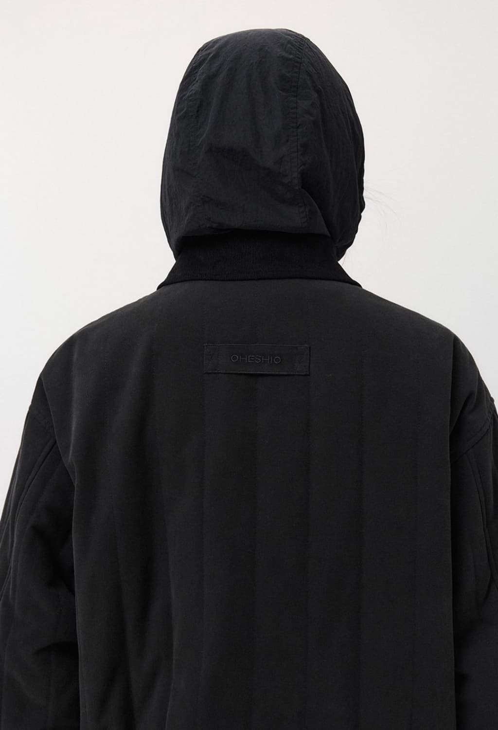 오헤시오 corduroy collar quilted jacket 상품이미지3