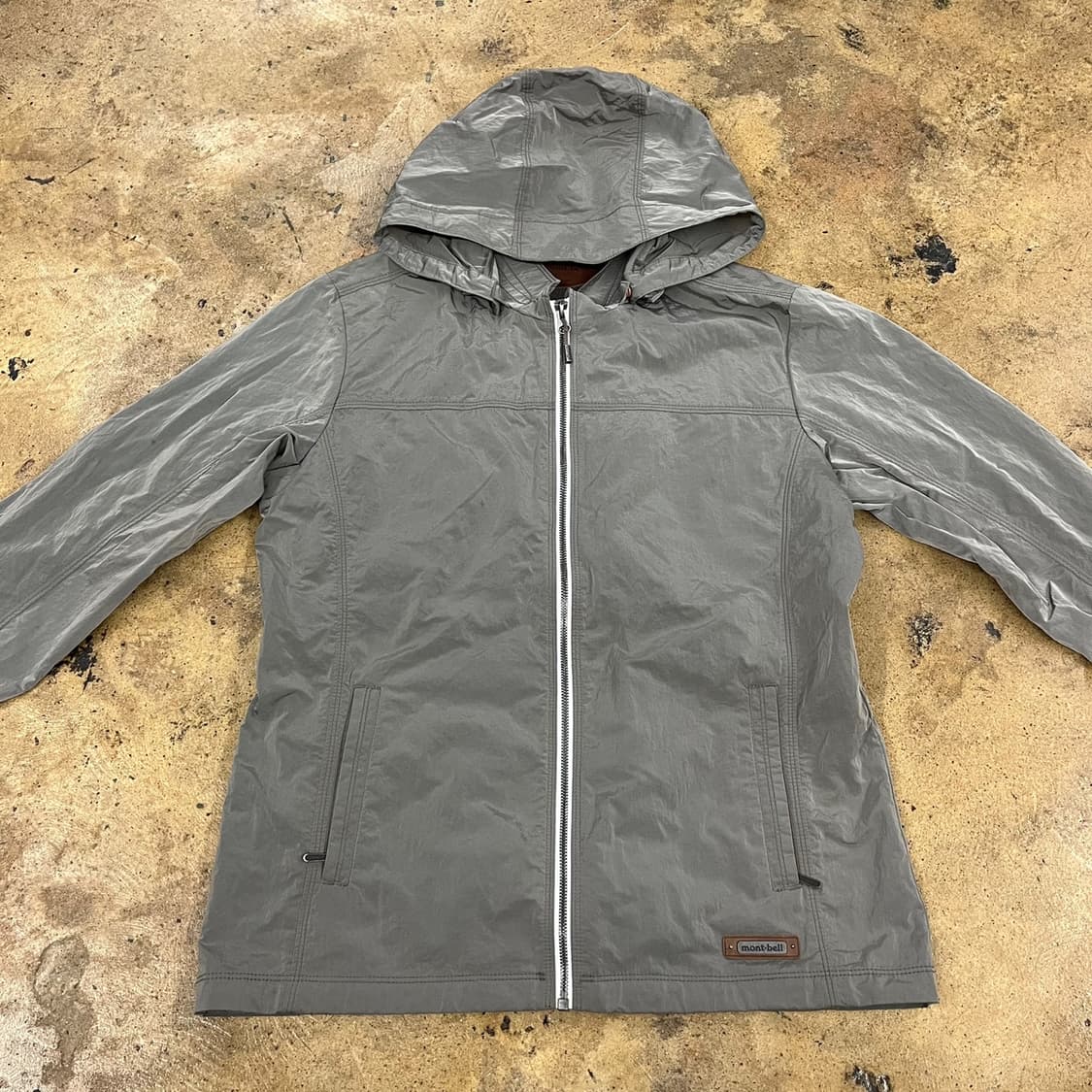 [정품/100] 몽벨 나일론 후드 집업 자켓 b19 상품이미지3