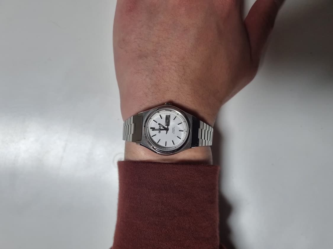 여성용 오리엔트 수동 손목시계 판매합니다 상품이미지1