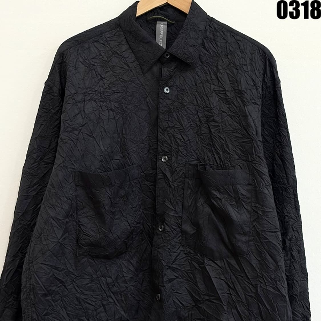 UNAFFECTED 크링클 텍스처 셔츠 L 0318 상품이미지4