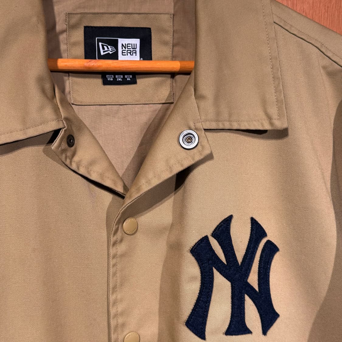 뉴에라 뉴욕 양키스 코튼 코치 자켓 XXL 상품이미지5