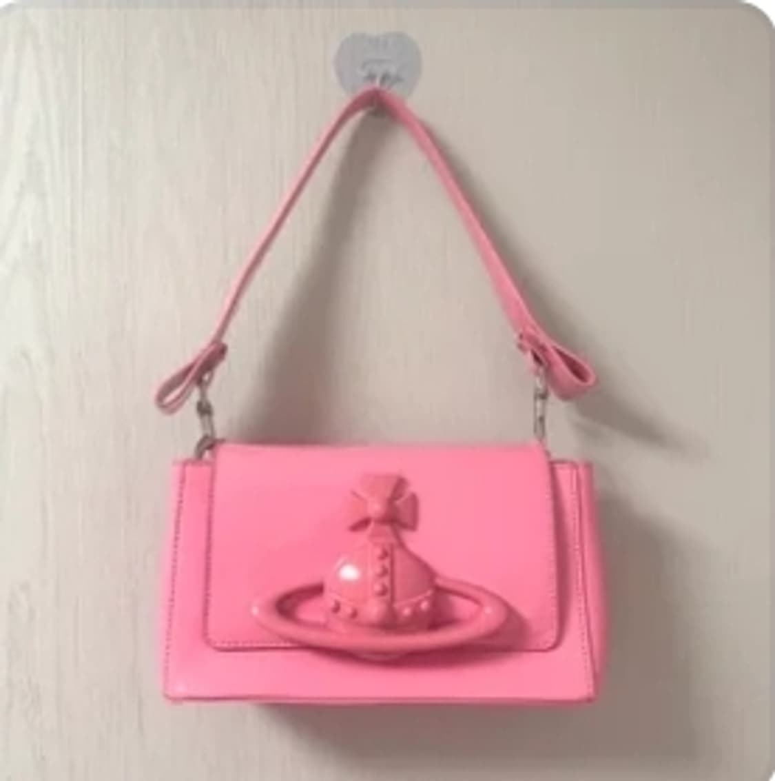 비비안웨스트우드 헤이즐 핑크 핸드백 미듐 상품이미지2