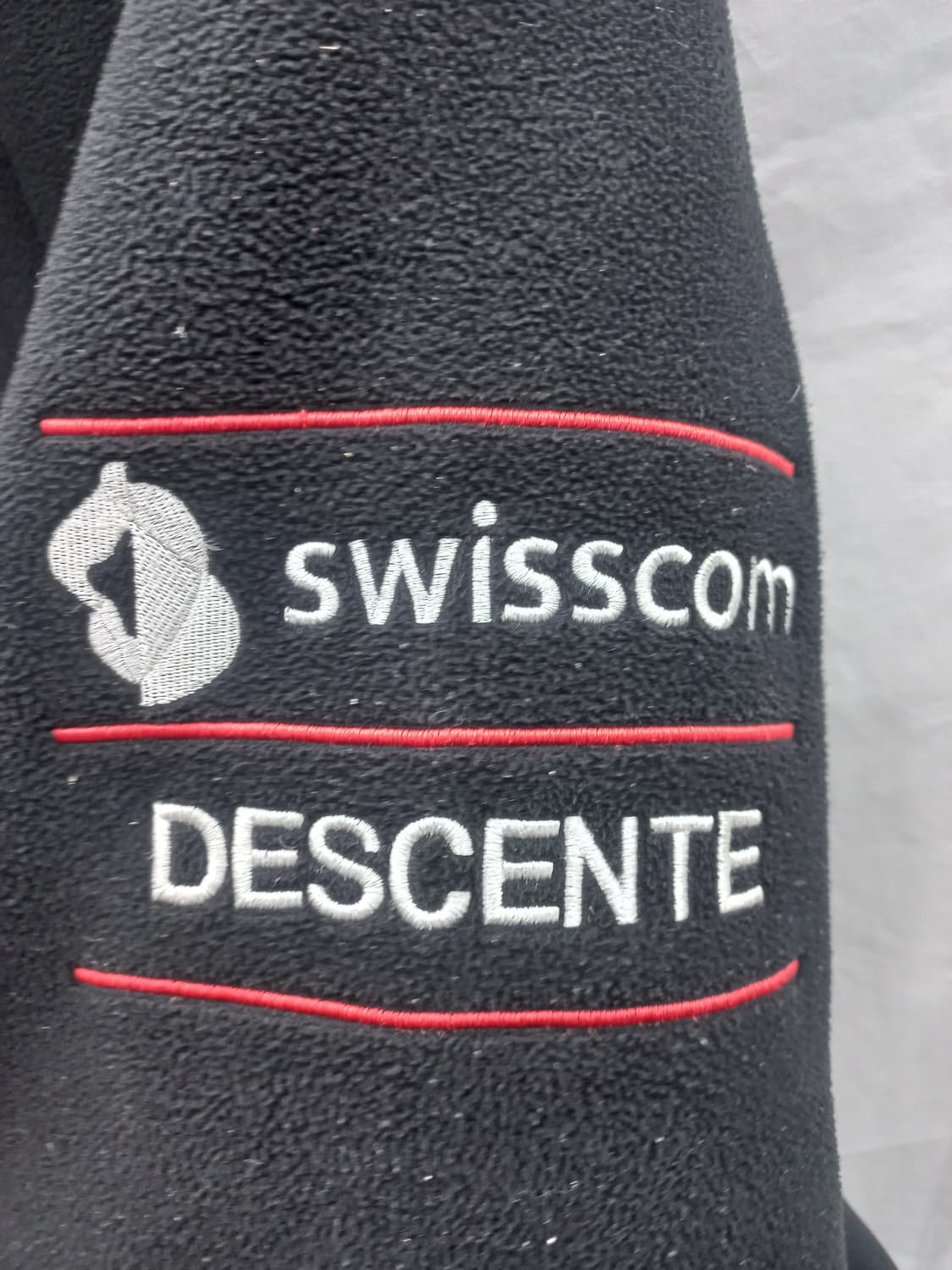 데상트 스위스 스키팀 플리스 집업 100 상품이미지5