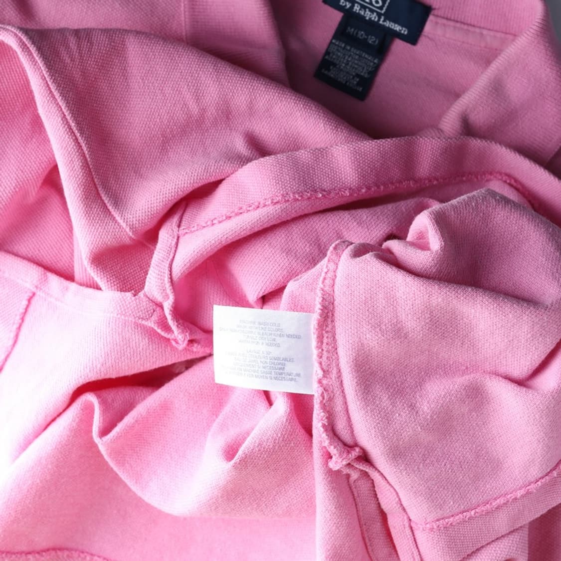폴로 랄프로렌 핑크 빅포니 반팔티 M 10-12 상품이미지6