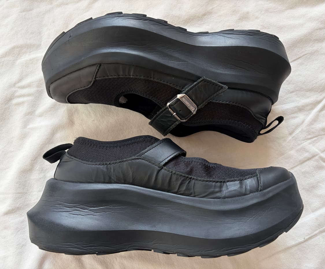 살로몬 x 꼼데가르송 RX 메리제인 플랫폼 블랙  CDG  SALOMON 상품이미지4