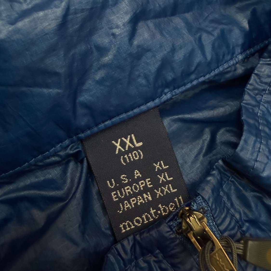 montbell 몽벨 초경량 바람막이 2xl  상품이미지3