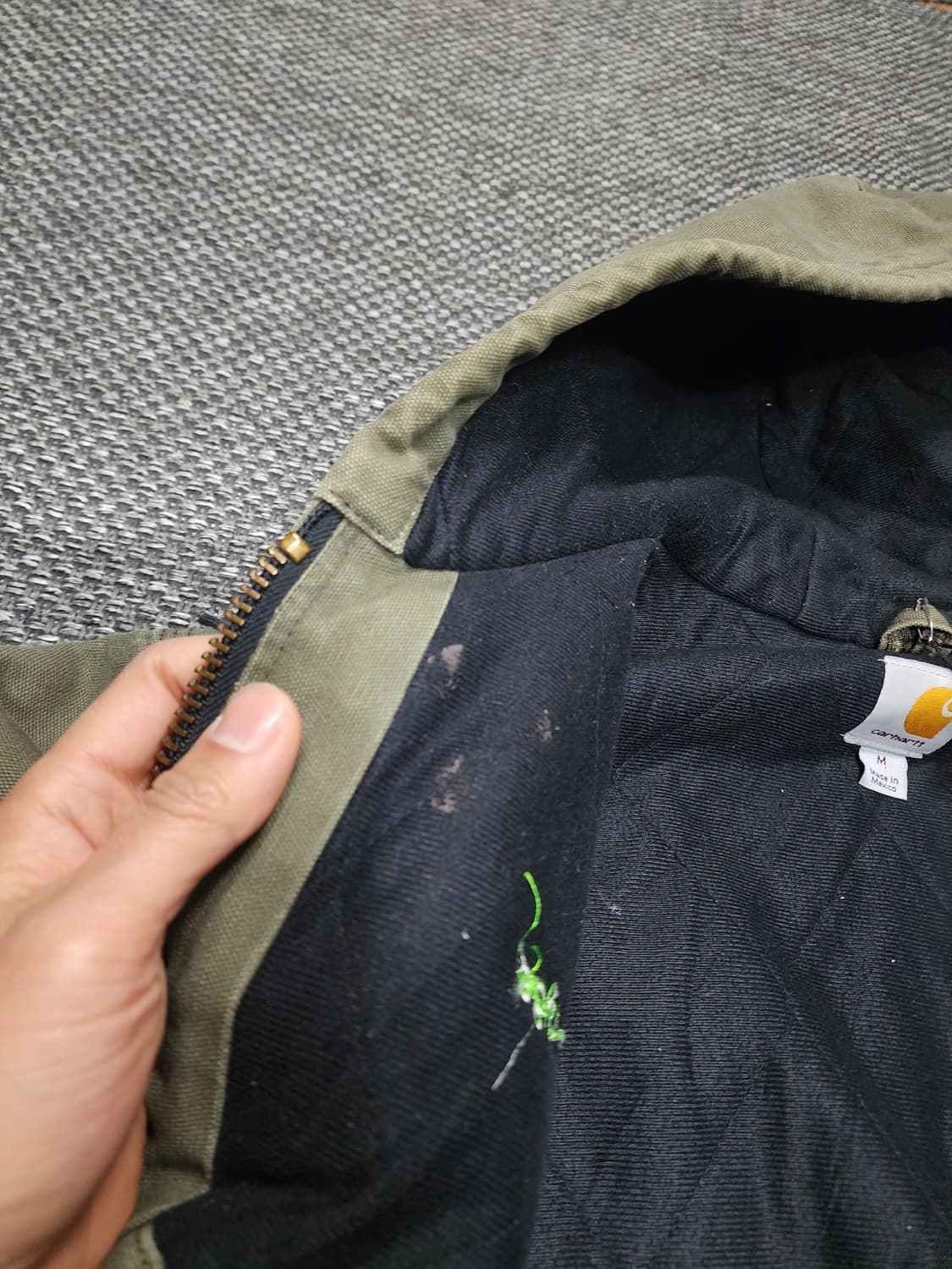 칼하트 액티브 자켓 M사이즈 상품이미지8