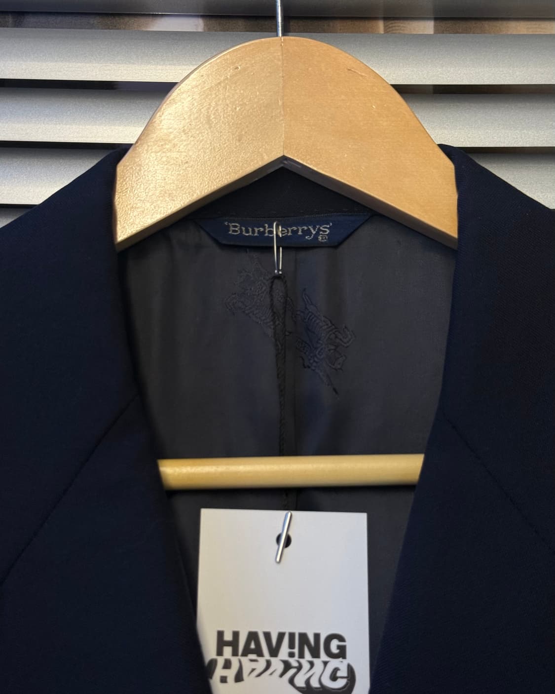 Burberrys 90s USA 금장 블레이저 상품이미지4