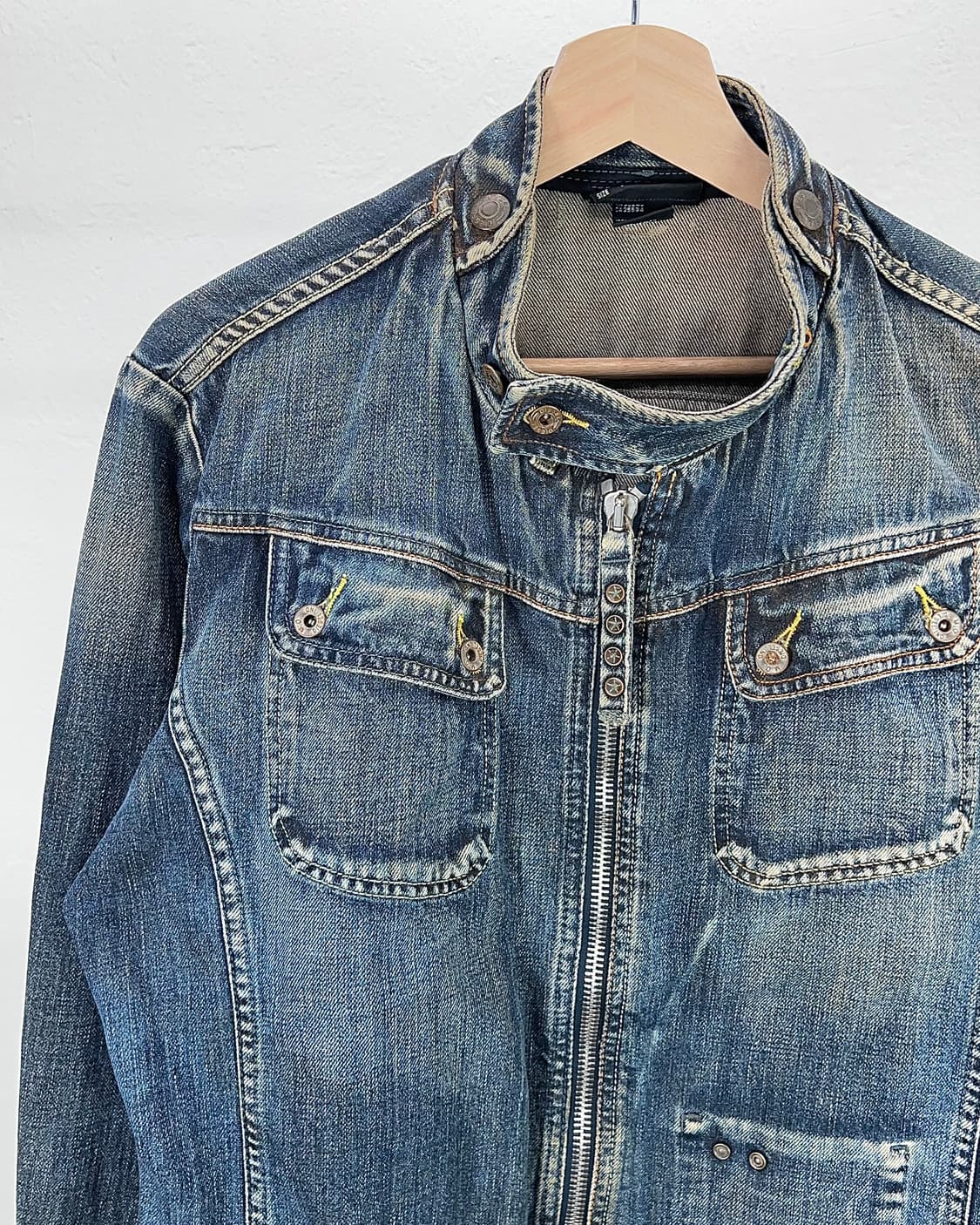 디젤 데님 바이커 자켓 상품이미지2