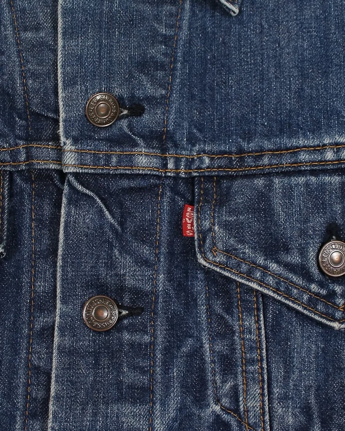 1970s USA 리바이스 70505 데님 자켓 빈티지 미국제 상품이미지7