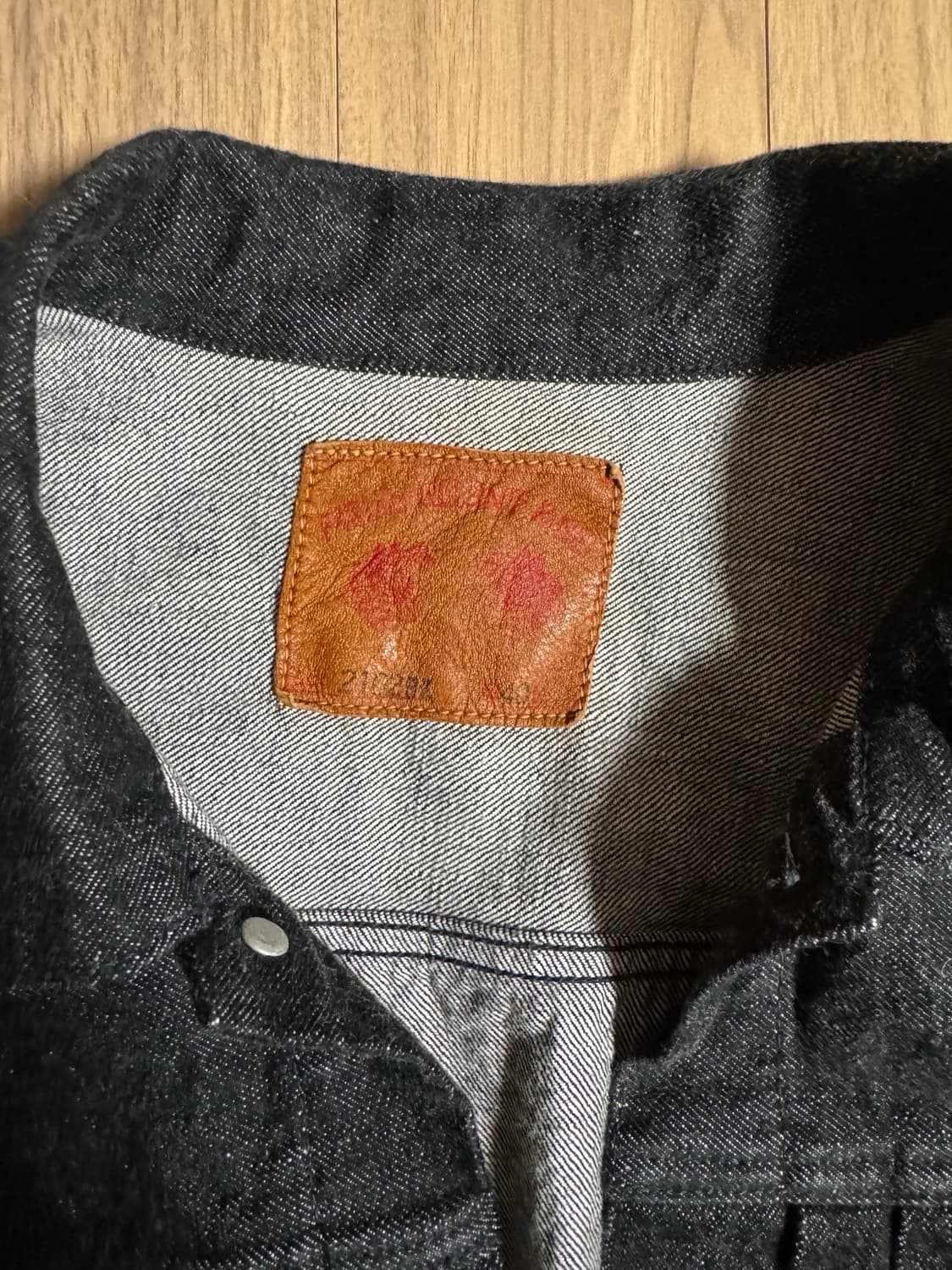 풀카운트 블랙데님 셋업 40/30 상품이미지4