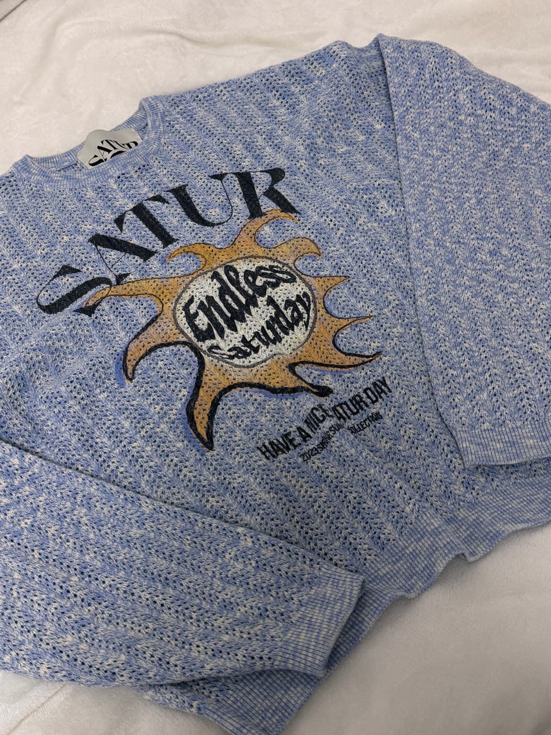 새터 이비자 니트 S 상품이미지1