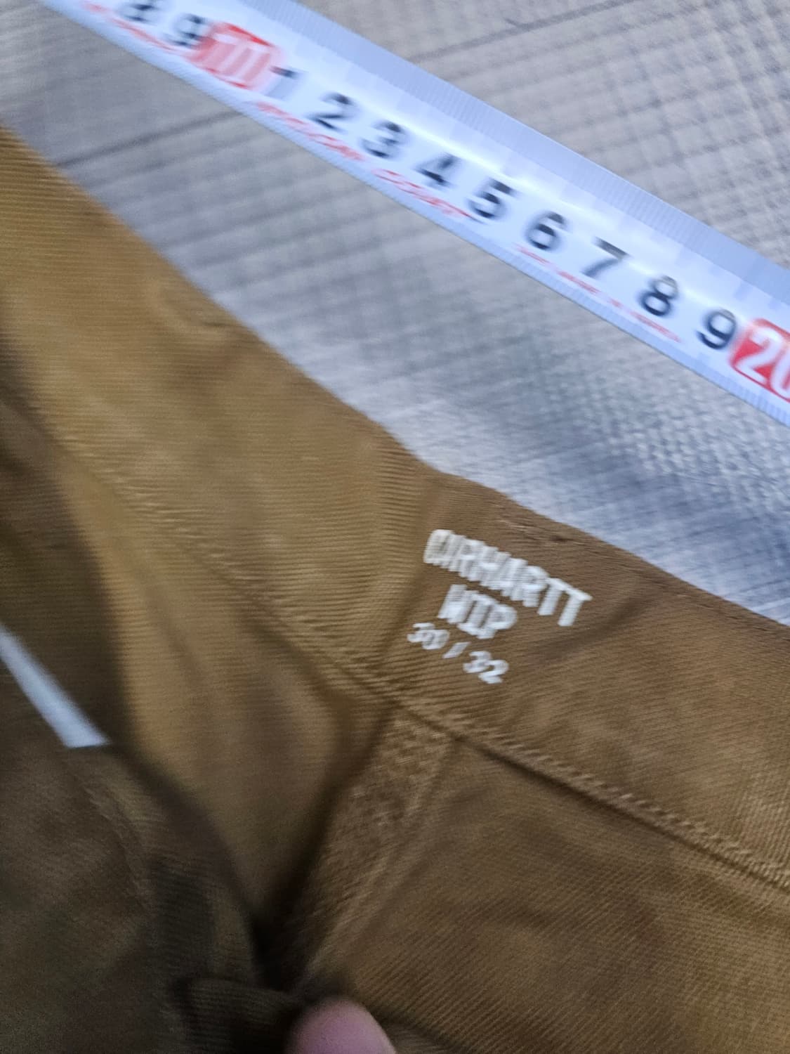 칼하트 워크팬츠 브라운 바지 상품이미지5