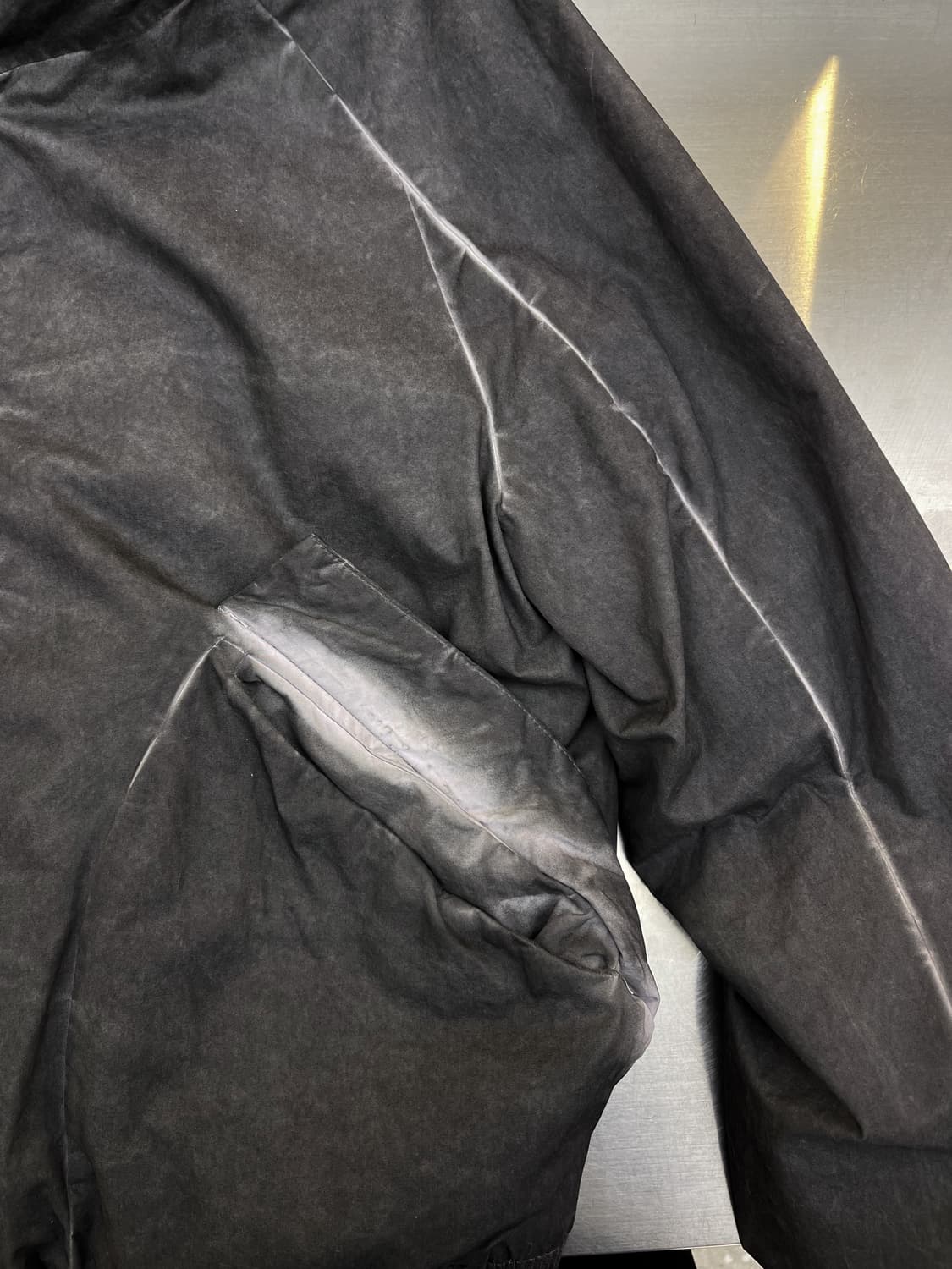 트랜짓 20fw 코티드 알파카 자켓 상품이미지6