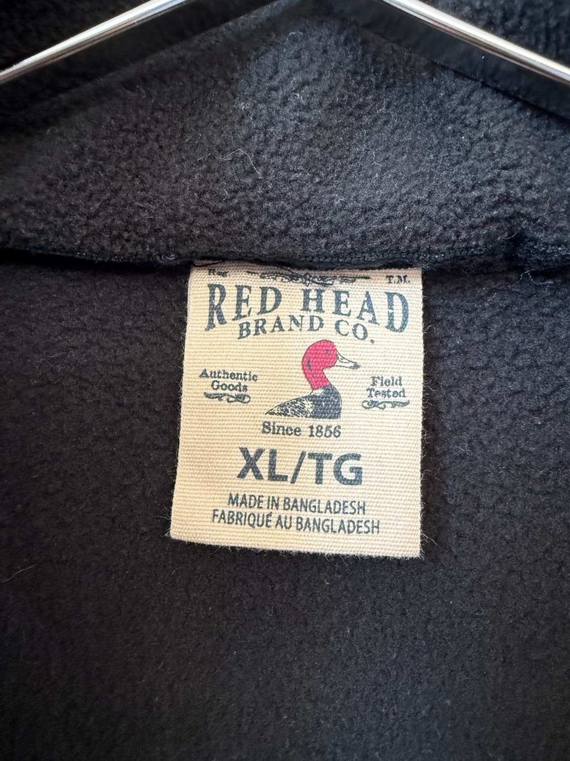 RED HEAD 폴라 플리스 집업 베스트 XL 상품이미지2