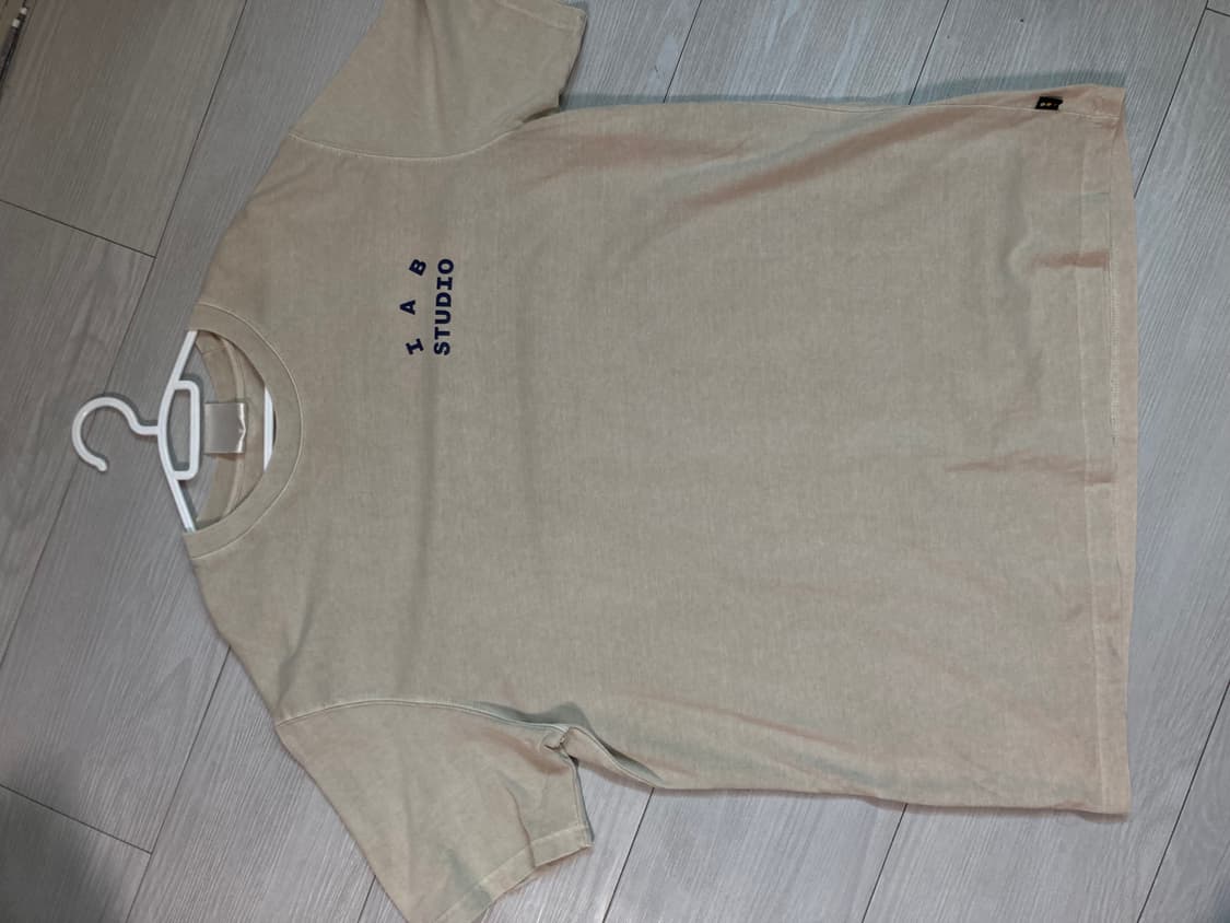 아이앱 피그먼트 오트밀 티셔츠 XL 상품이미지2