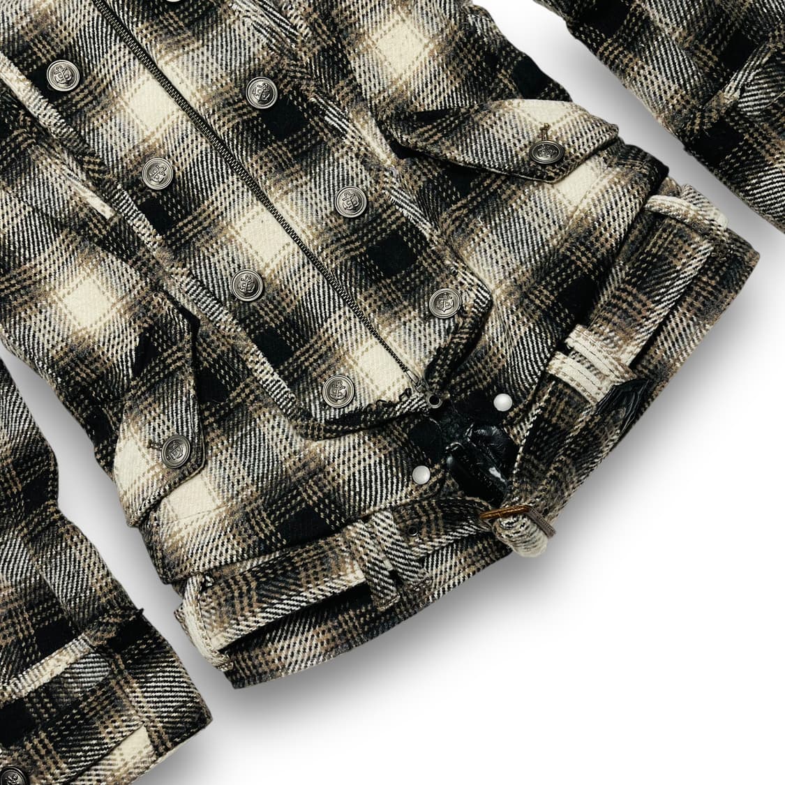 PPFM 00s Napoleon Mode Check Coat Jacket 상품이미지4
