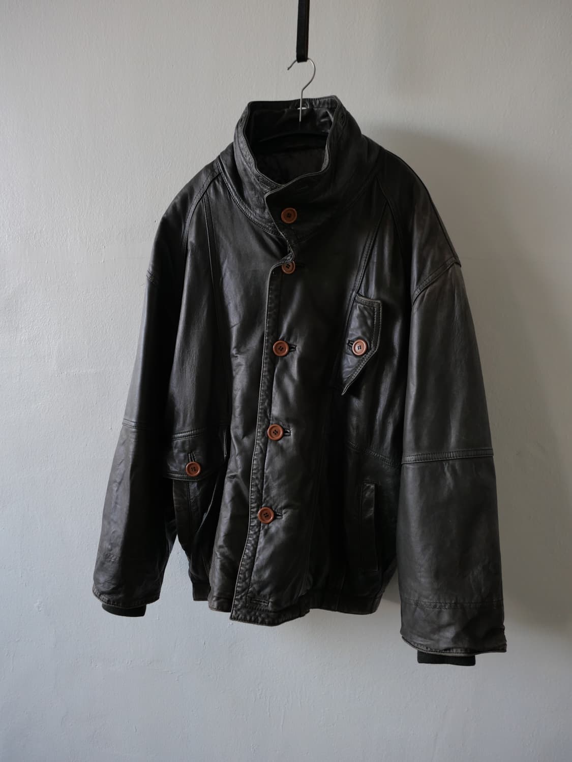 Hai issey miyake 80‘s leather parka 상품이미지9