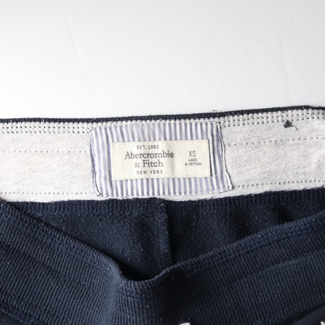 아베크롬비 스펠아웃 빈티지 네이비 스웨트 팬츠 XS 상품이미지6