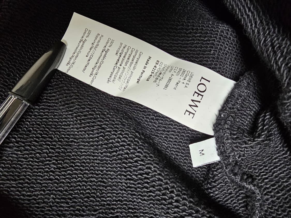 로에베 아나그램 맨투맨 티셔츠 상품이미지4