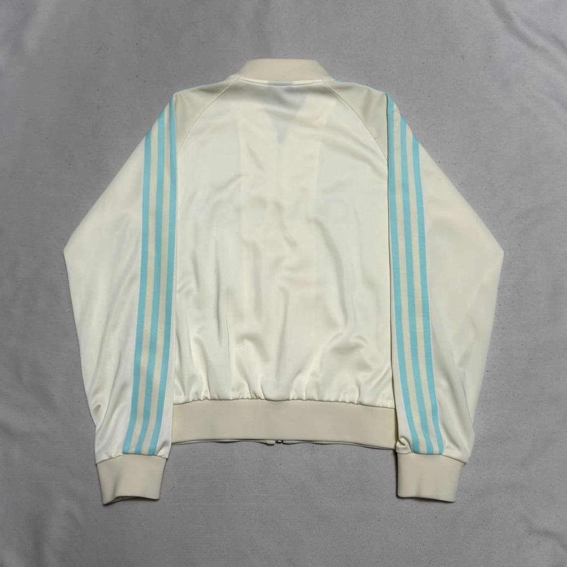 90 아디다스 민트라인 여성용 아이보리 트랙탑 상품이미지3