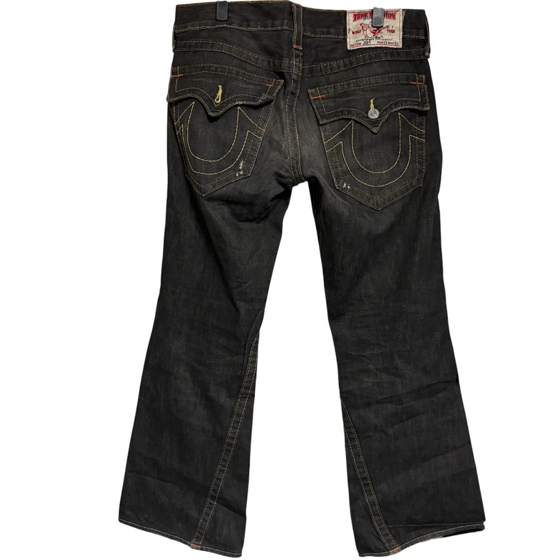 트루릴리젼 joey 흑청 부츠컷 벨바텀 플레어진 33 상품이미지7