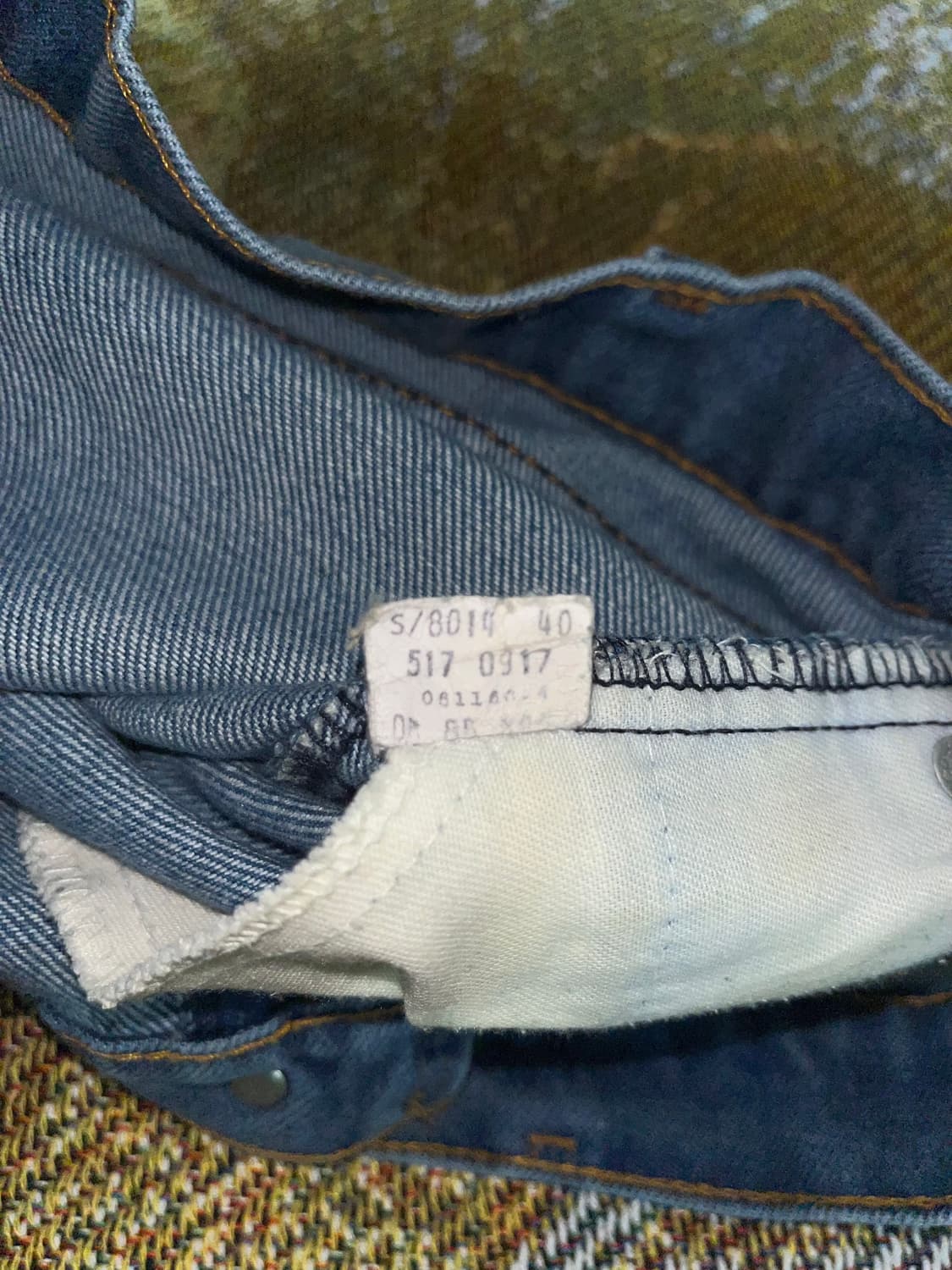 80s made in usa 517 오렌지탭 36 30 상품이미지7