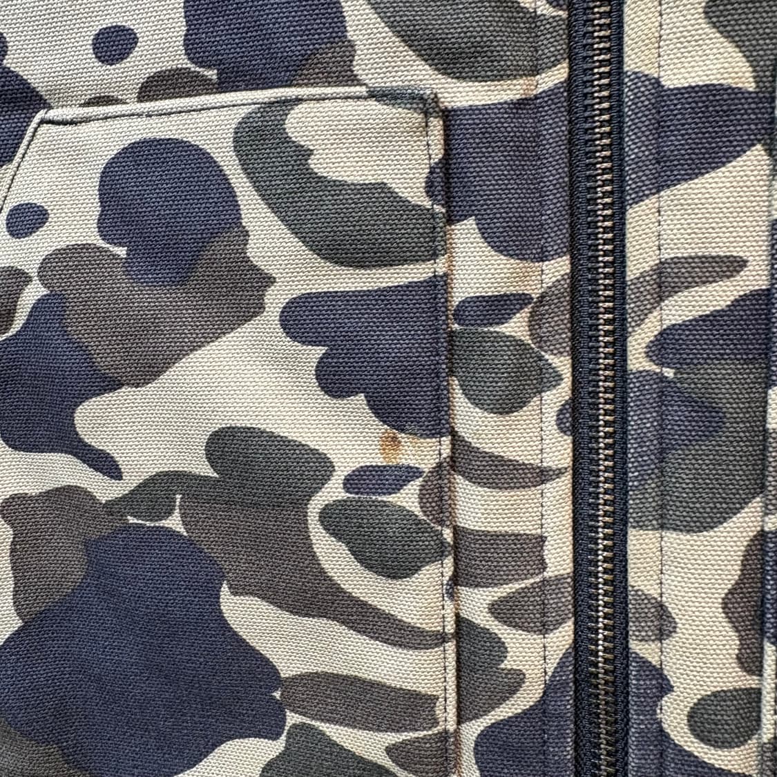 [L] CARHARTT 칼하트 카모플라주 워크 베스트 상품이미지3