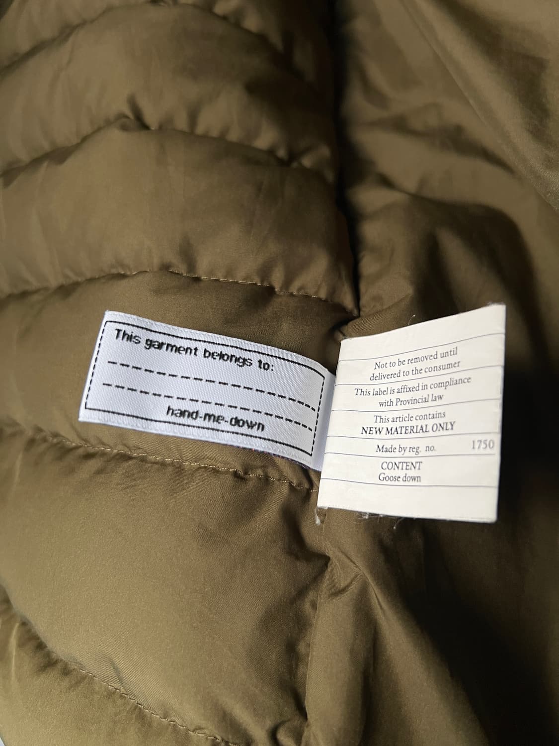 [S]00's 파타고니아 다운스웨터 올리브그린 상품이미지7