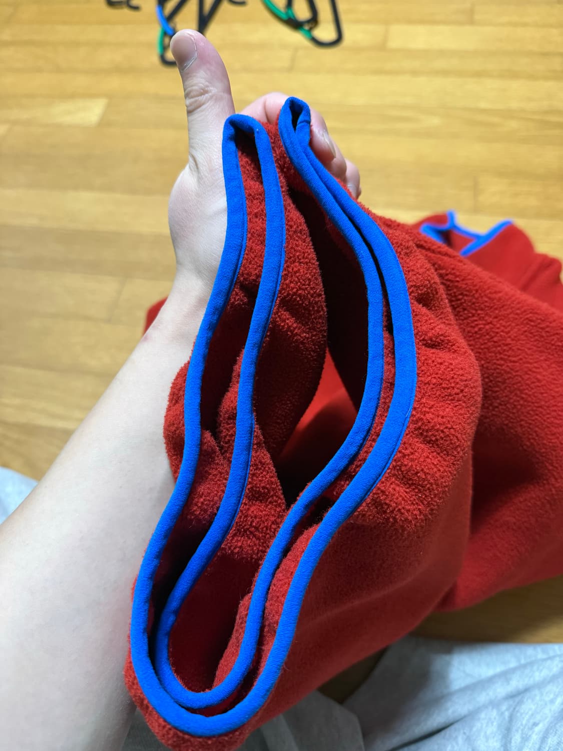 XL 파타고니아 신칠라 레드 포켓 블루 상품이미지7