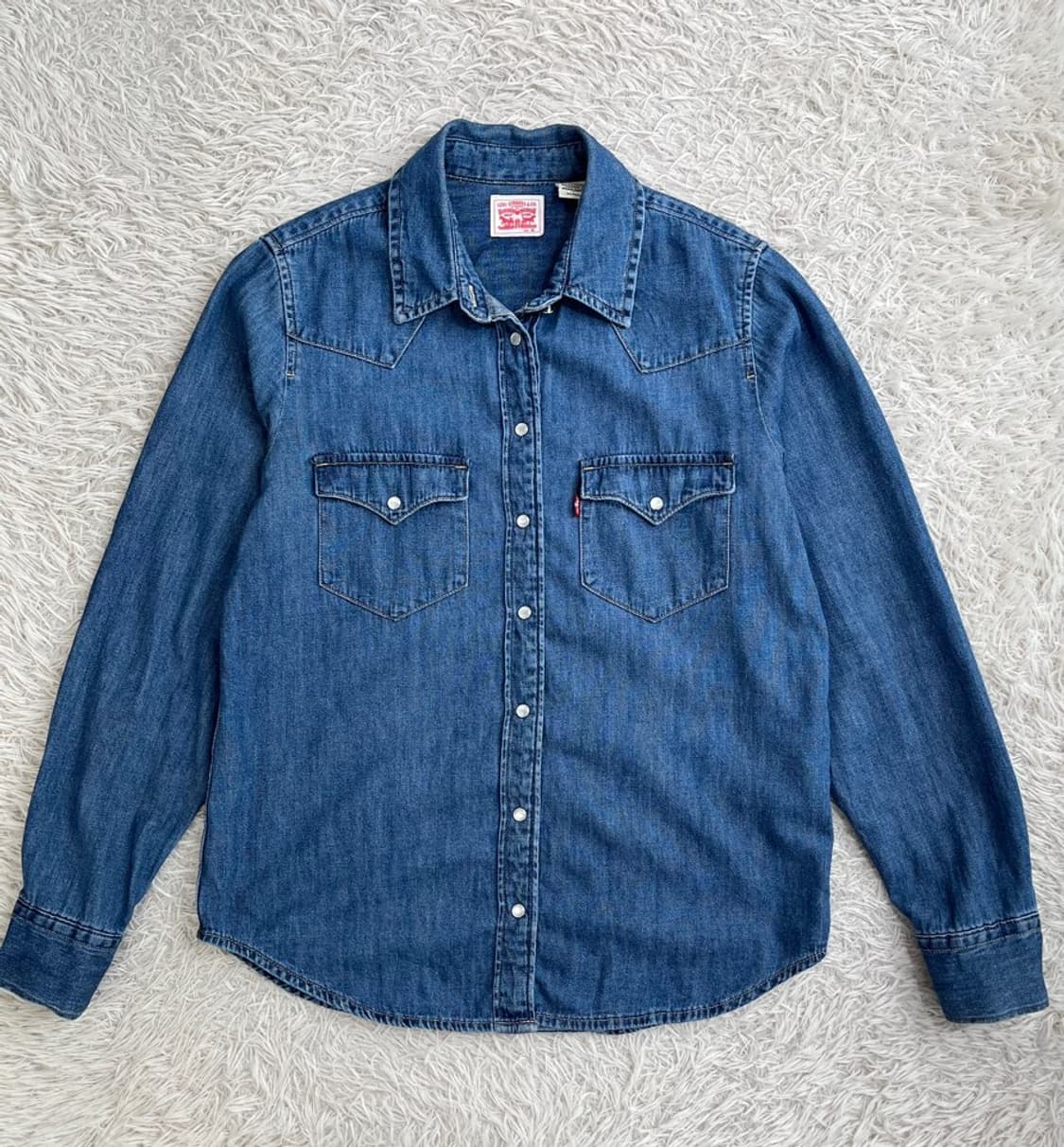 리바이스 웨스턴 스냅 셔츠/#3297 상품이미지1