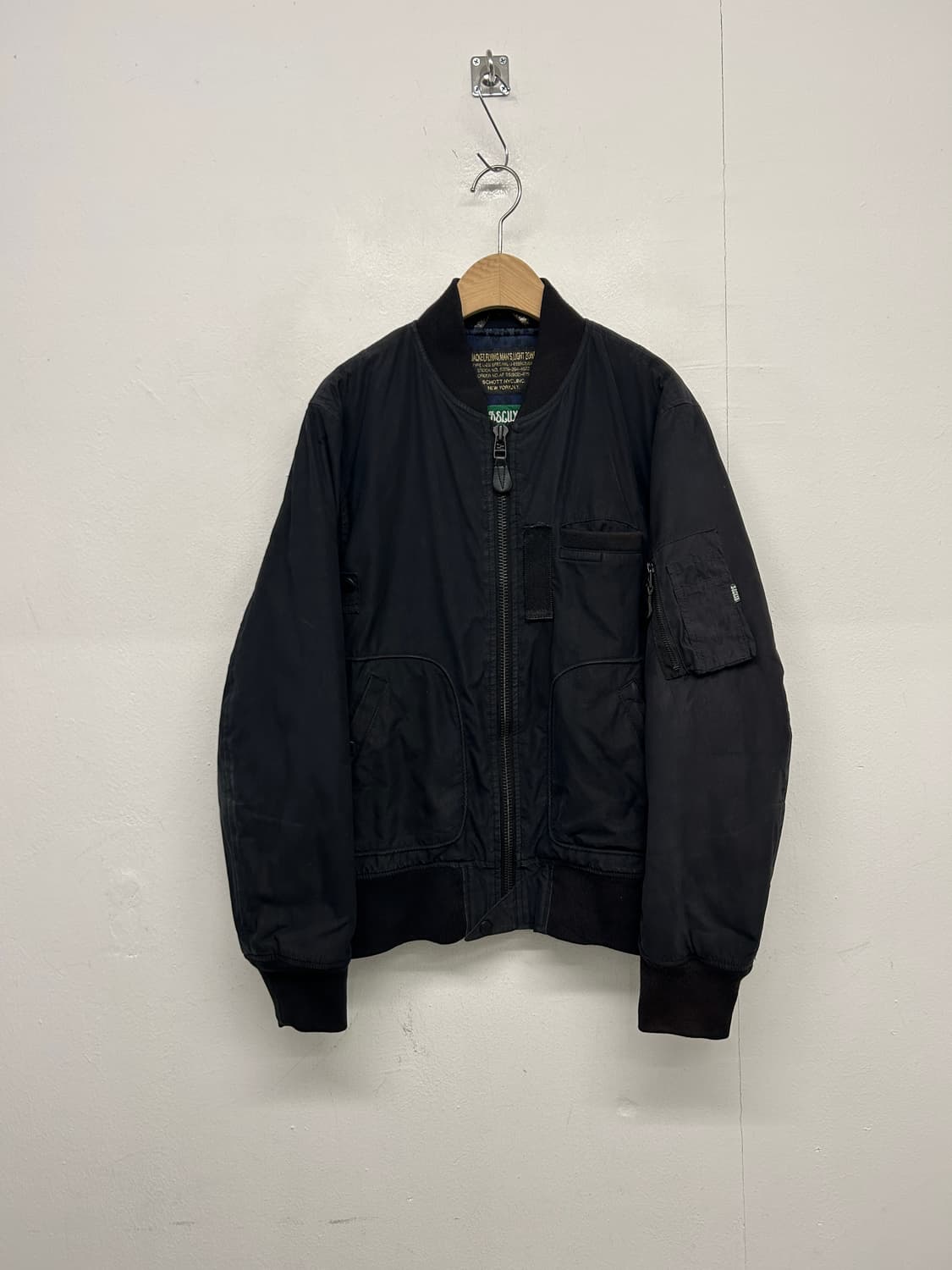 Schott NYC X DELUXE 8CUX MA-1 항공점퍼 상품이미지1