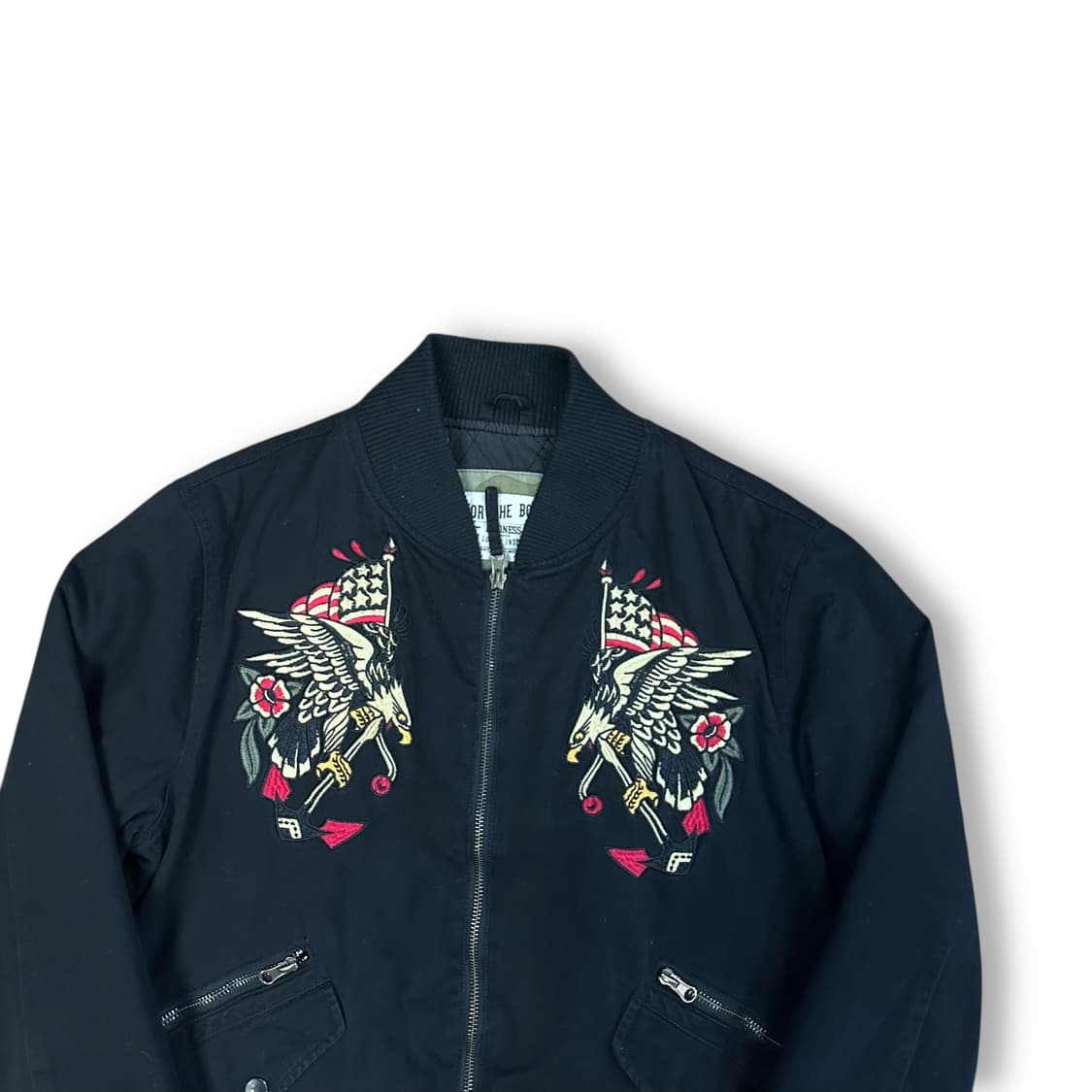 더매드니스 자수 블루종 자켓 상품이미지2